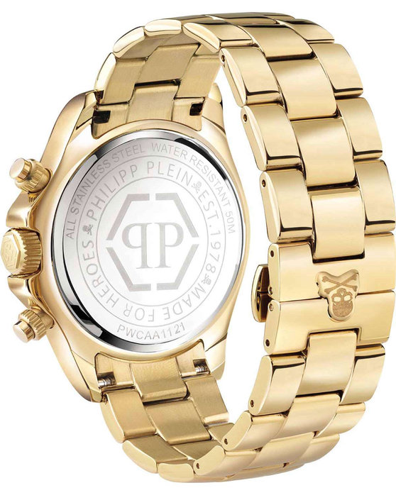 PHILIPP PLEIN Nobile Chronograph Gold Stainless Steel Bracelet