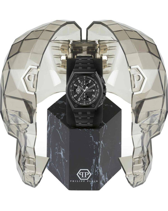 PHILIPP PLEIN The Plein Extreme Chronograph Black Stainless Steel Bracelet