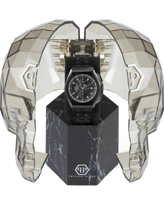 PHILIPP PLEIN The Plein Extreme Chronograph Black Stainless Steel Bracelet