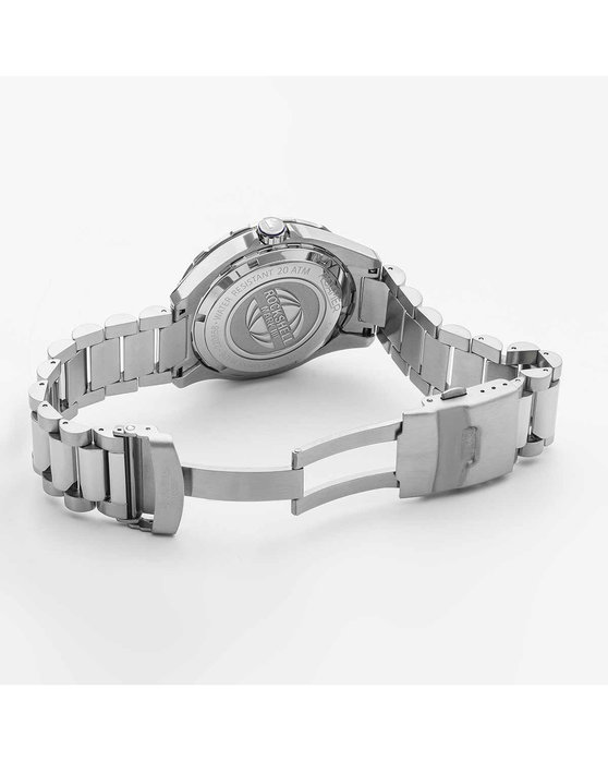 ROAMER Rockshell Mark III Silver Stainless Steel Bracelet