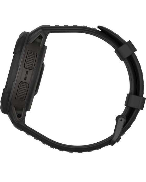 GARMIN Instinct Crossover Solar Tactical Black Silicone Strap