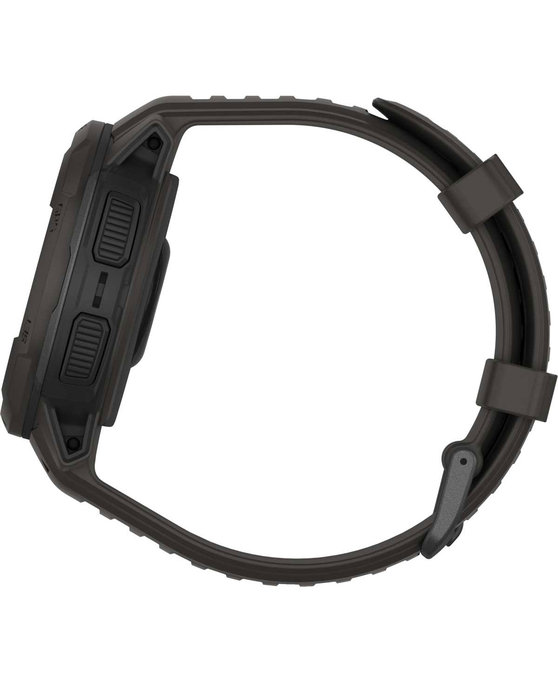 GARMIN Instinct Crossover Solar Graphite Black Silicone Strap