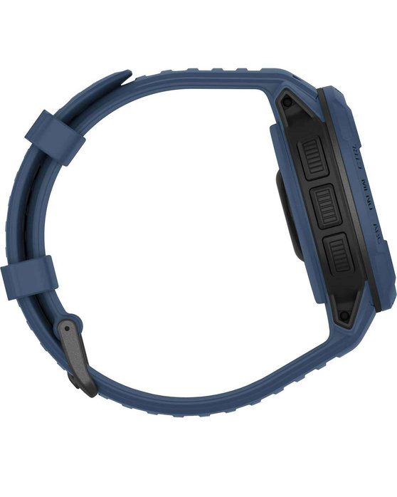 GARMIN Instinct Crossover Solar Tidal Blue Silicone Strap