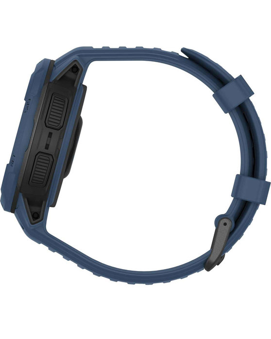 GARMIN Instinct Crossover Solar Tidal Blue Silicone Strap