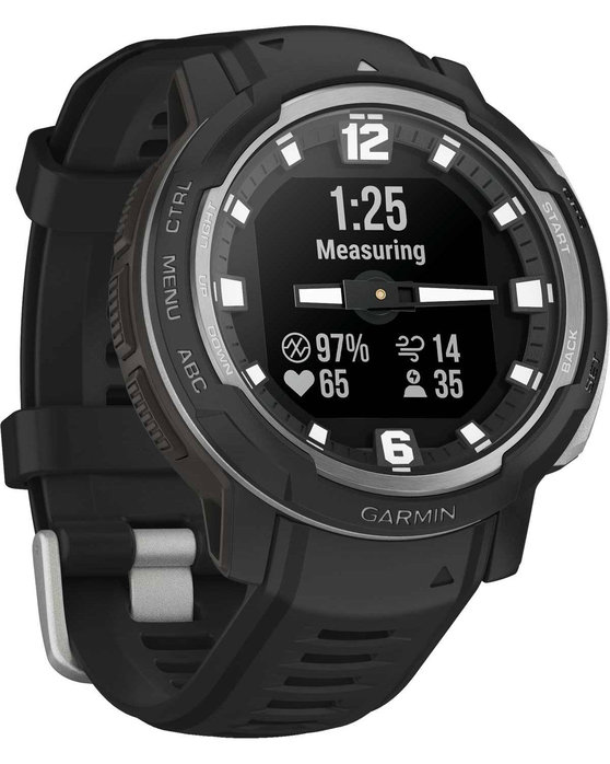 GARMIN Instinct Crossover Black Silicone Strap