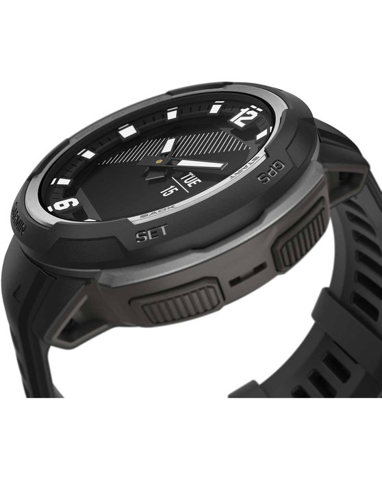 GARMIN Instinct Crossover Black Silicone Strap