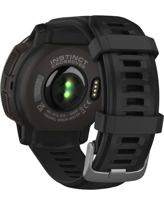 GARMIN Instinct Crossover Black Silicone Strap