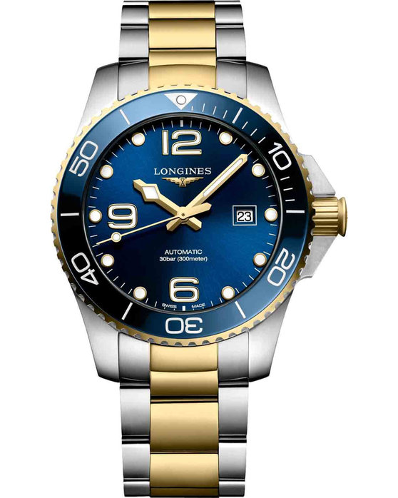 LONGINES HydroConquest Automatic Two Tone Stainless Steel Bracelet