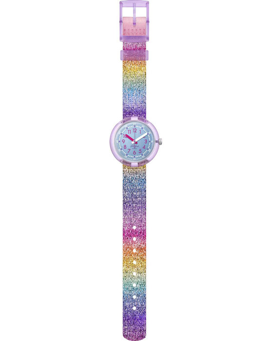 Flik Flak Shine Bright Shine in Rainbow Multicolor Strap