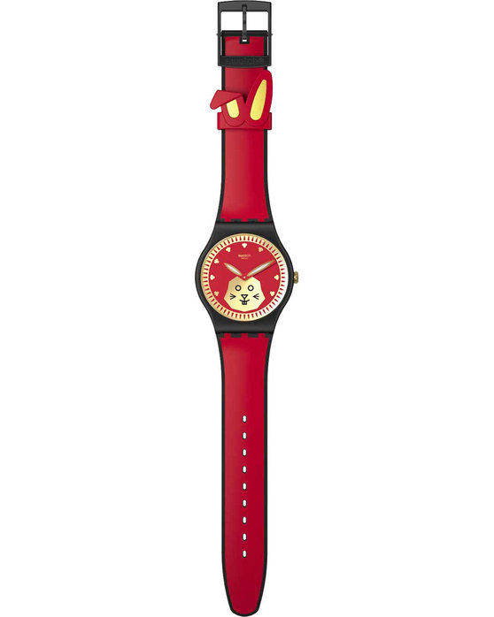 SWATCH Year Of The Rabbit Special Edition Two Tone Silicone Strap