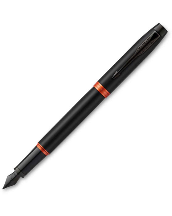 Πένα PARKER IM Flame Orange Ring BT Fountain Pen (Μedium)