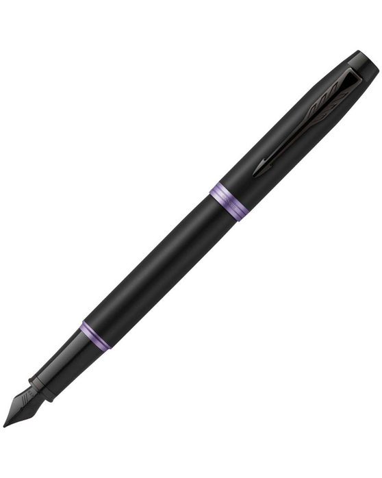 Πένα PARKER IM Amethyst Purple Ring BT Fountain Pen (Fine)