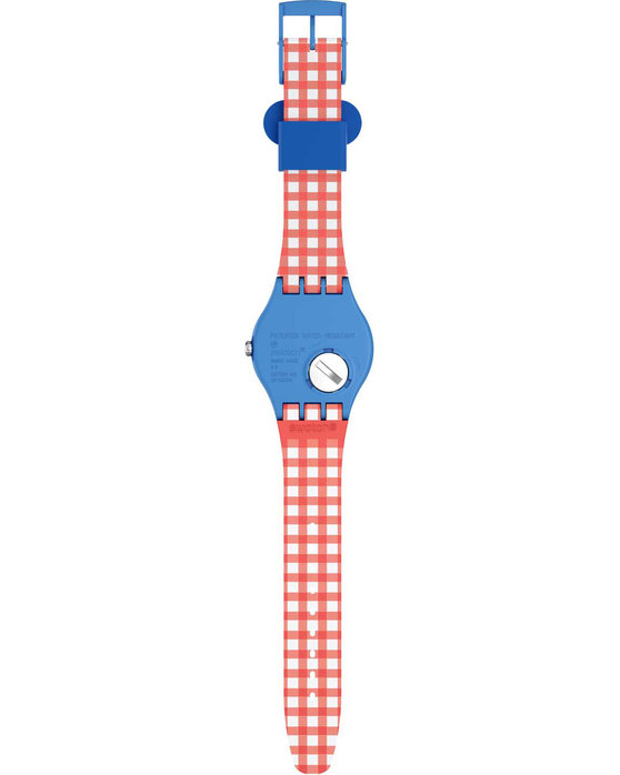 SWATCH Valentine’s Day Recipe For Love Light Blue Silicone Strap