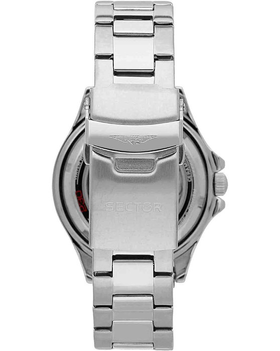 SECTOR 230 Automatic Silver Stainless Steel Bracelet