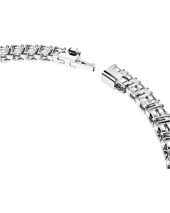 SWAROVSKI White Matrix Tennis bracelet round cut (Medium)