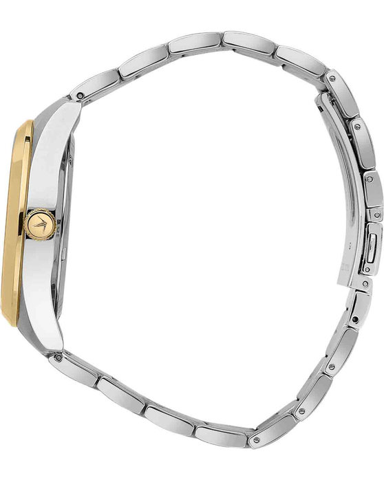 LUCIEN ROCHAT Leman Automatic Two Tone Stainless Steel Bracelet