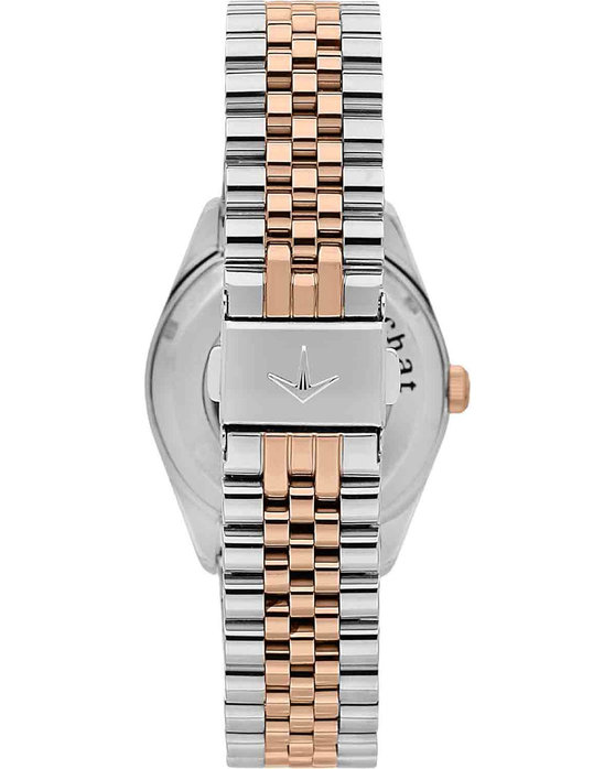 LUCIEN ROCHAT Madame Automatic Two Tone Stainless Steel Bracelet