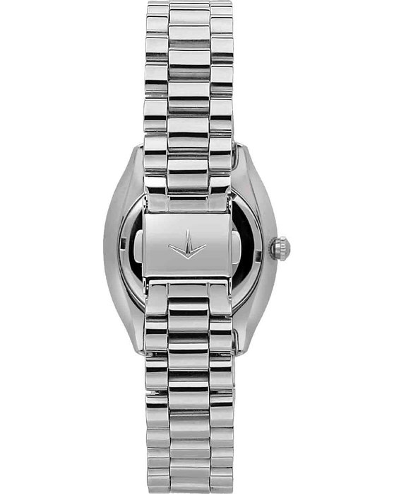 LUCIEN ROCHAT Mademoiselle Diamonds Silver Stainless Steel Bracelet