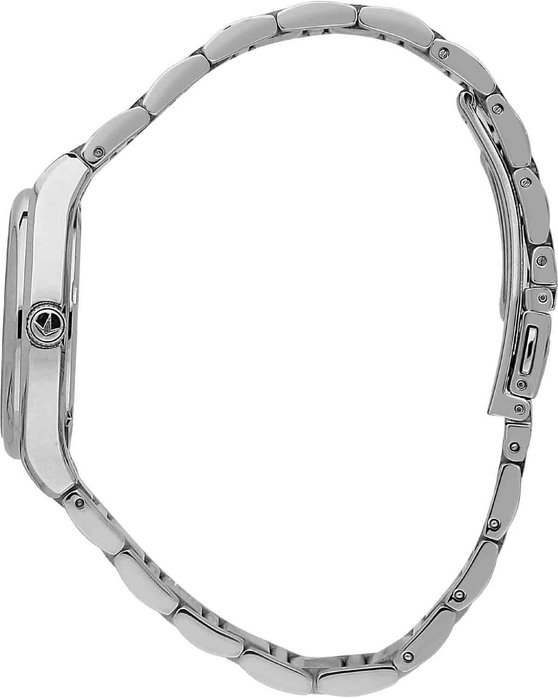 LUCIEN ROCHAT Avenue Diamonds Silver Stainless Steel Bracelet