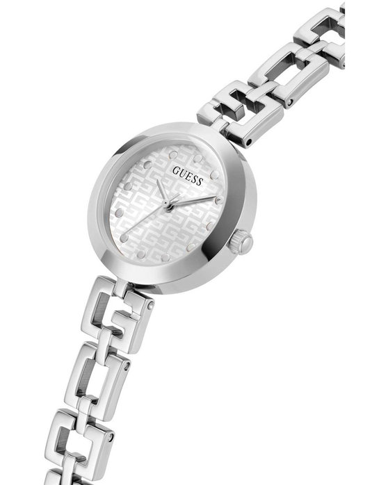 GUESS Lady G Silver Stainless Steel Bracelet