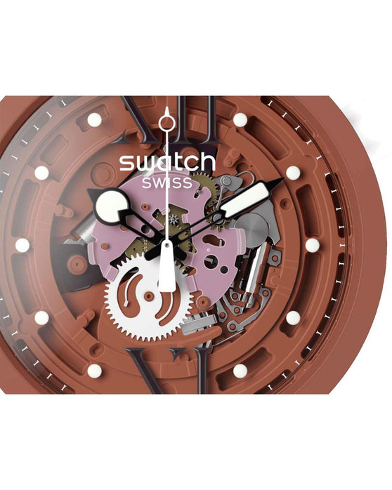 SWATCH Camoflower Cotton Multicolor Silicone Strap