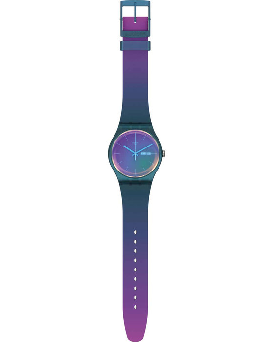 SWATCH Fade To Pink Multicolor Silicone Strap