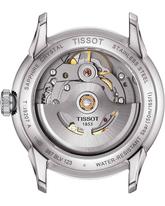 TISSOT T-Classic Chemin Des Tourelles Automatic Silver Stainless Steel Bracelet