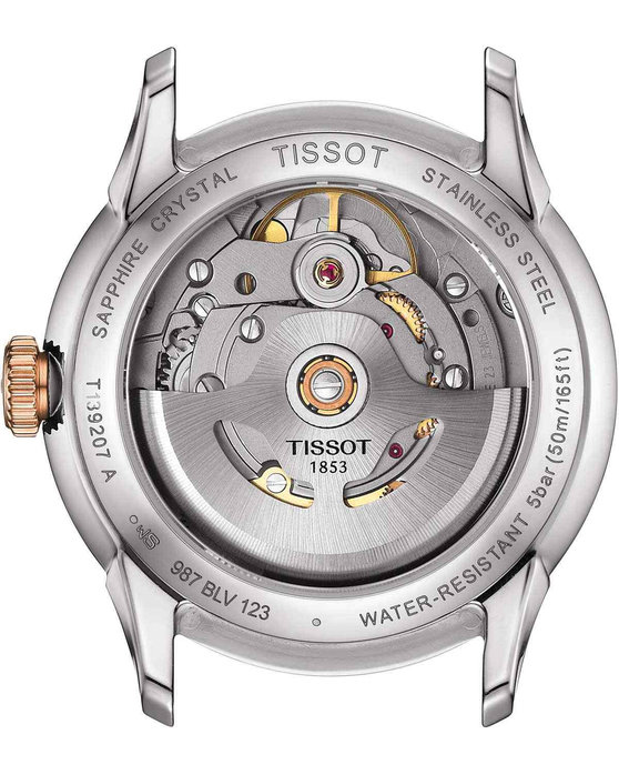 TISSOT T-Classic Chemin Des Tourelles Automatic Two Tone Stainless Steel Bracelet