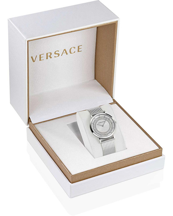 VERSACE New Generation Silver Stainless Steel Bracelet