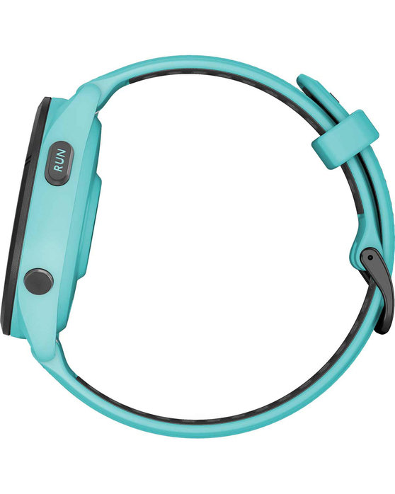 GARMIN Forerunner 265 with Aqua/Black Silicone Band