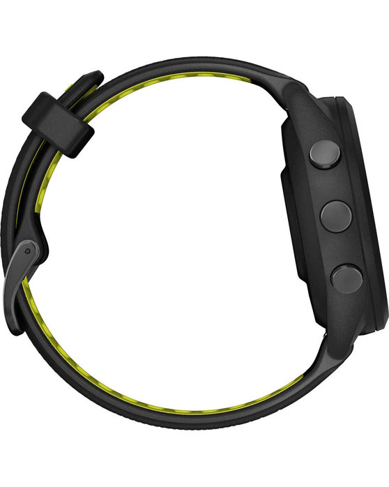 GARMIN Forerunner 265S with Black/Amp Yellow Silicone Band