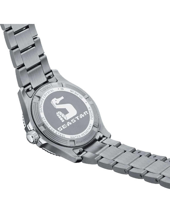 TISSOT T-Sport Seastar 1000 Silver Stainless Steel Bracelet