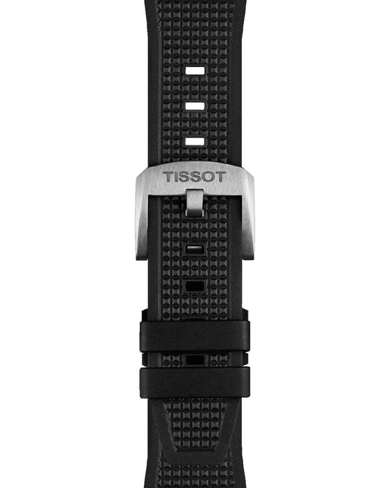 TISSOT T-Classic PRX 40 205 Powermatic 80 Automatic Black Rubber Strap