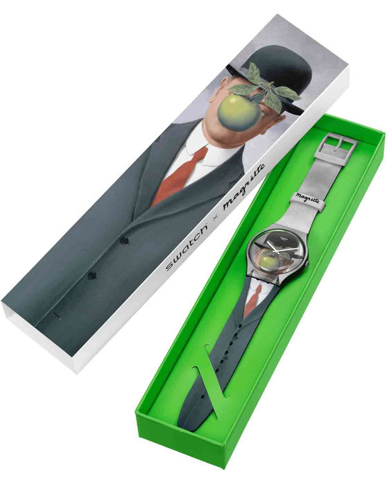 SWATCH Art Journey 2023 Le Fils De L'Homme by Rene Magritte