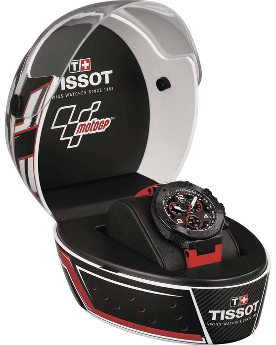 TISSOT T Sport T Race MotoGP Chronograph Red Rubber Strap 2023