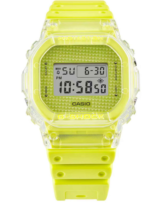 G-SHOCK Lucky Drop Chronograph Yellow Plastic Strap