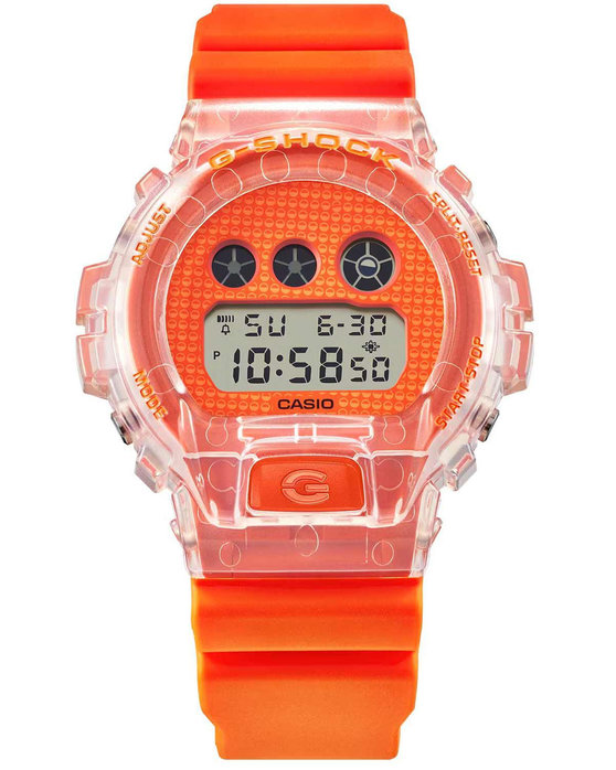 G-SHOCK Lucky Drop Chronograph Orange Plastic Strap