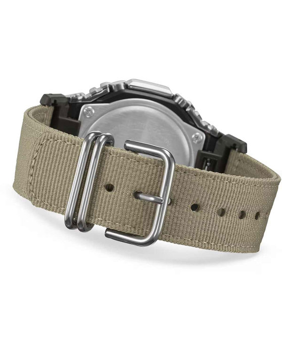 G-SHOCK Dual Time Chronograph Khaki Fabric Strap