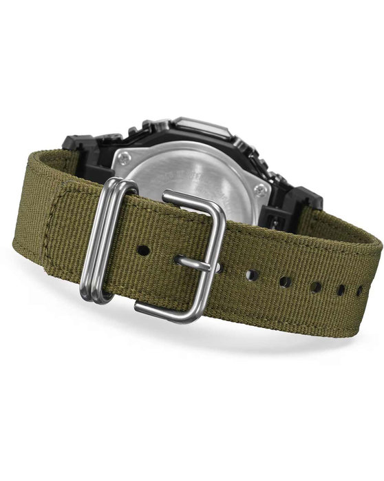 G-SHOCK Dual Time Chronograph Olive Green Fabric Strap