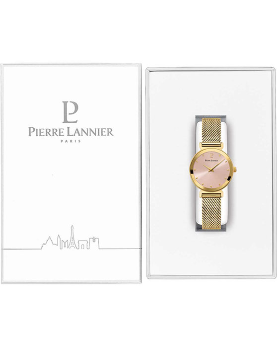 PIERRE LANNIER Pure Gold Stainless Steel Bracelet