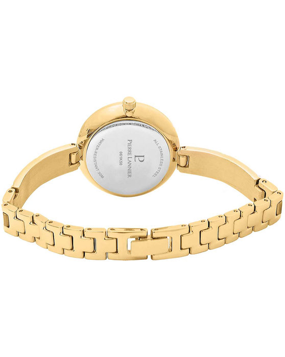 PIERRE LANNIER Leia Crystals Gold Stainless Steel Bracelet