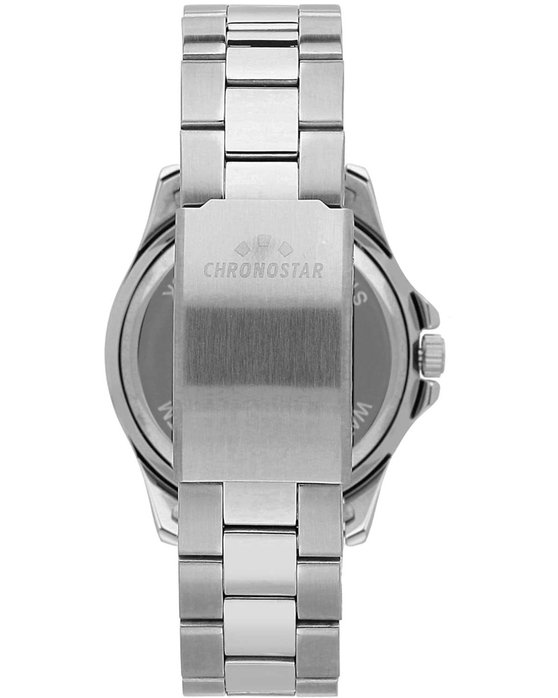 CHRONOSTAR Captain Silver Stainless Steel Bracelet