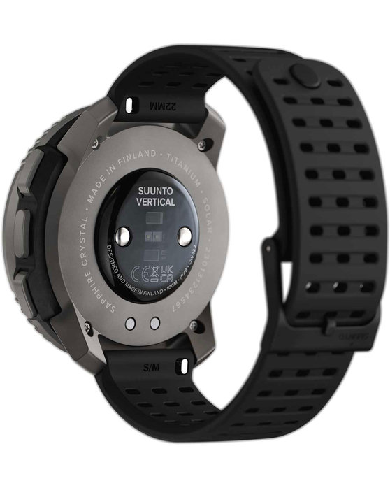 SUUNTO Vertical Titanium Solar Black