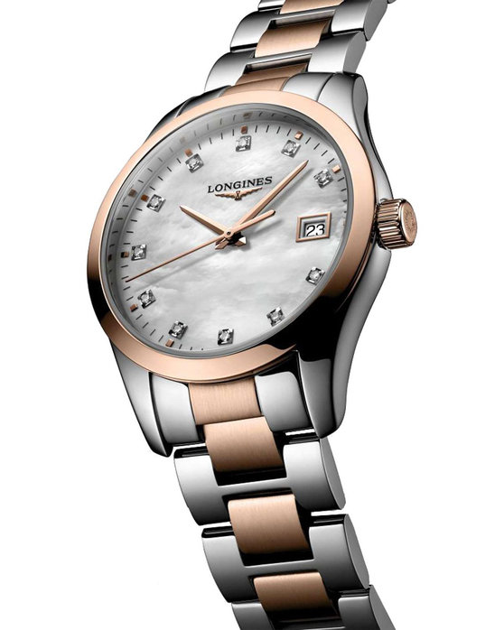 Longines conquest classic discount diamond