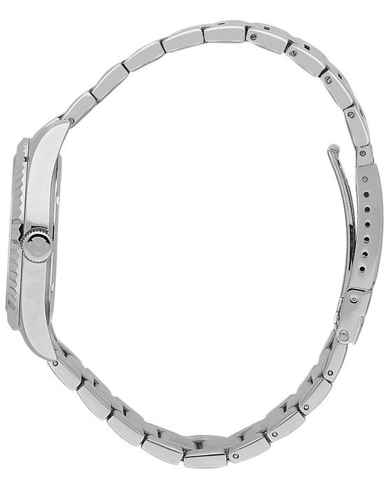 SECTOR 240 Silver Stainless Steel Bracelet