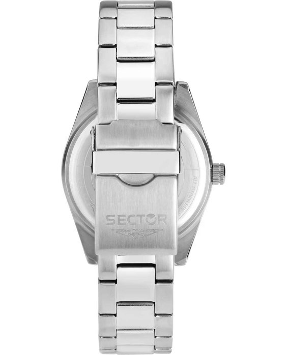 SECTOR 240 Silver Stainless Steel Bracelet