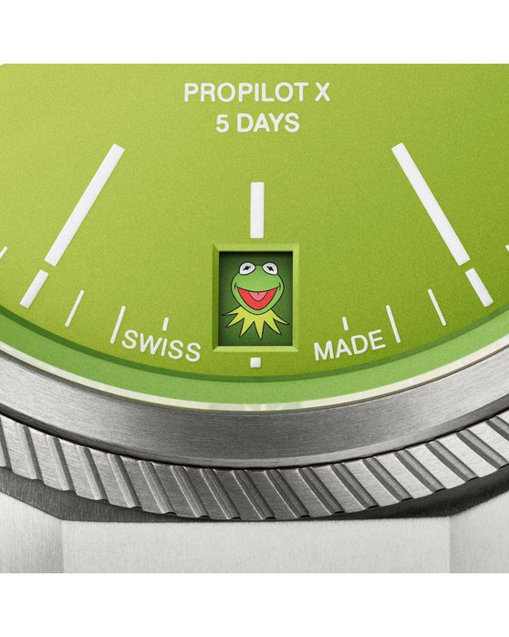 ORIS ProPilot X Kermit Edition Automatic Silver Titanium Bracelet