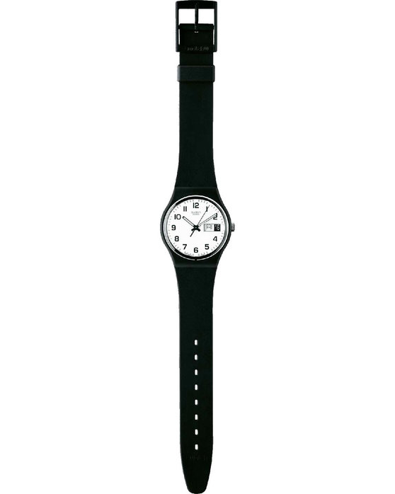 SWATCH Once Again Black Biosourced Strap