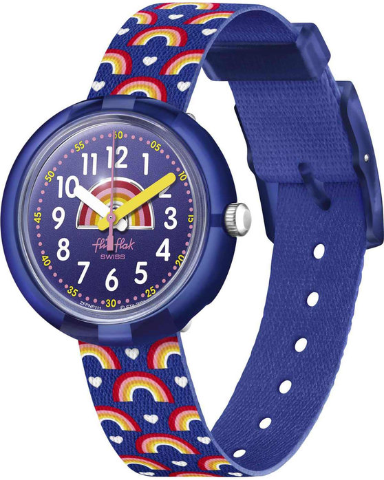 FLIK FLAK Rainbow Party Multicolor Plastic Strap