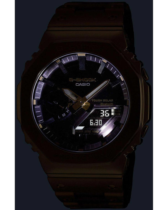 G-SHOCK Solar Chronograph Gold Stainless Steel Bracelet